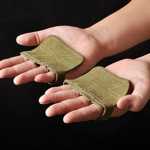 Durable unisex gym gloves designed for lifting, gymnastics, and calisthenics